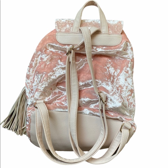 Guess Pink Velvet Backpack - Picture 4 of 4